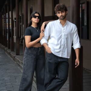 Chinese Coller Linen Shirt